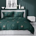 Pościel satynowa 160x200 zielona 4676 A Home Satin 40 Pościel satynowa 160x200 zielona 4676 A Home Satin 40