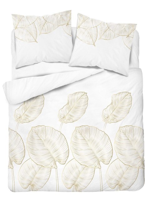 Pościel satynowa 180x200 biała kremowa 4678 A Home Satin 40 Pościel satynowa 180x200 biała kremowa 4678 A Home Satin 40