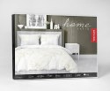 Pościel satynowa 180x200 biała kremowa 4678 A Home Satin 40 Pościel satynowa 180x200 biała kremowa 4678 A Home Satin 40