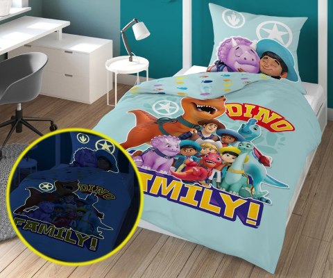 Pościel świecąca w ciemności 140x200 Dinozaur 01 Licencyjna 39 Pościel świecąca w ciemności 140x200 Dinozaur 01 Licencyjna 39