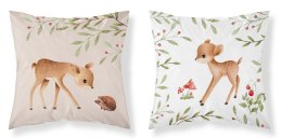 Poszewka bawełniana 40x40 Sarenka dwustronna PSBA 29 B Mayamoo 26