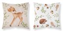 Poszewka bawełniana 40x40 Sarenka jeż dwustronna PSBA 28 B Mayamoo 26 Poszewka bawełniana 40x40 Sarenka jeż dwustronna PSBA 28 B Mayamoo 26