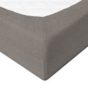 Prześcieradło frotte z gumką 160x200 antracytowe 45 Premium Prześcieradło frotte z gumką 160x200 antracytowe 45 Premium