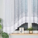 GENOWEFA Firanka żakardowa gotowa, szerokość 450 x wysokość 160cm, kolor 001 biały 023419/FBL/001/450160/1 GENOWEFA Firanka żakardowa gotowa, szerokość 450 x wysokość 160cm, kolor 001 biały 023419/FBL/001/450160/1