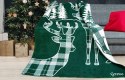 Koc bawełniany akrylowy 150X200 Winter Time biały Glamour Greno Koc bawełniany akrylowy 150X200 Winter Time biały Glamour Greno