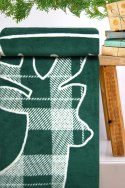 Koc bawełniany akrylowy 150X200 Winter Time biały Glamour Greno Koc bawełniany akrylowy 150X200 Winter Time biały Glamour Greno