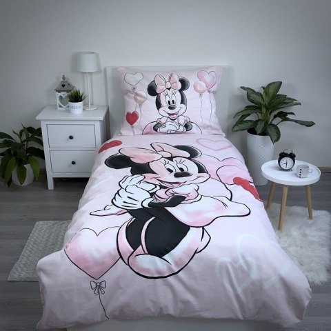 Pościel bawełniana 140x200 Minnie Balloon 02 poszewka 70x90 Pościel bawełniana 140x200 Minnie Balloon 02 poszewka 70x90