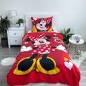 Pościel bawełniana 140x200 Myszka Mini czerwona serca Minnie Mouse poszewka 50x70 August 23 Pościel bawełniana 140x200 Myszka Mini czerwona serca Minnie Mouse poszewka 50x70 August 23