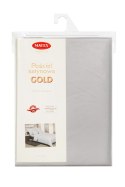 Pościel satynowa 140x200 Gold szara 42 z jaśkiem jednobarwna Matex Pościel satynowa 140x200 Gold szara 42 z jaśkiem jednobarwna Matex