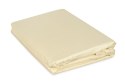Pościel satynowa 160x200 Gold ekri 02 z jaśkami jednobarwna Matex Pościel satynowa 160x200 Gold ekri 02 z jaśkami jednobarwna Matex