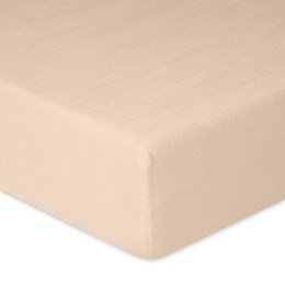 Prześcieradło frotte z gumką 120x200 beżowe 15 Premium
