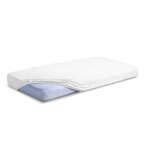 Prześcieradło frotte z gumką 120x200 białe 01 Premium Prześcieradło frotte z gumką 120x200 białe 01 Premium