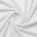Prześcieradło frotte z gumką 120x200 białe 01 Premium Prześcieradło frotte z gumką 120x200 białe 01 Premium