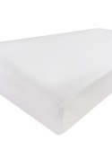 Prześcieradło frotte z gumką 120x200 białe 01 Premium Prześcieradło frotte z gumką 120x200 białe 01 Premium