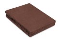 Prześcieradło frotte z gumką 120x200 czekoladowe 18 Classic Prześcieradło frotte z gumką 120x200 czekoladowe 18 Classic