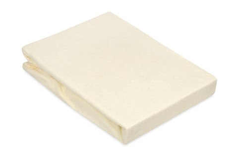 Prześcieradło frotte z gumką 120x200 ekri 02 Premium Prześcieradło frotte z gumką 120x200 ekri 02 Premium