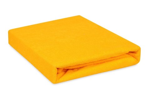 Prześcieradło frotte z gumką 120x200 żółte 05 Premium Prześcieradło frotte z gumką 120x200 żółte 05 Premium