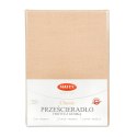 Prześcieradło frotte z gumką 140x200 beżowe 16 Classic Prześcieradło frotte z gumką 140x200 beżowe 16 Classic