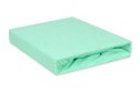 Prześcieradło frotte z gumką 140x200 miętowe 33 Premium