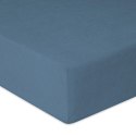 Prześcieradło frotte z gumką 140x200 niebieskie ciemne 25 Premium Prześcieradło frotte z gumką 140x200 niebieskie ciemne 25 Premium