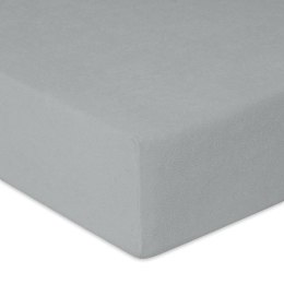 Prześcieradło frotte z gumką 140x200 szare 42 Premium
