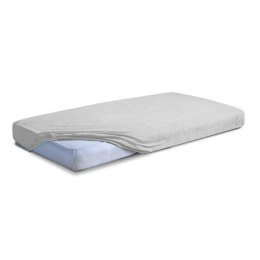Prześcieradło frotte z gumką 180x200 szare 42 Classic