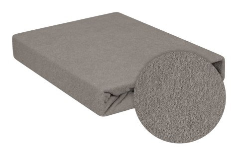 Prześcieradło frotte z gumką 90x200 antracytowe 45 Classic Prześcieradło frotte z gumką 90x200 antracytowe 45 Classic