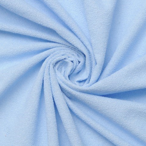 Prześcieradło frotte z gumką 90x200 niebieskie jasne 24 Premium Prześcieradło frotte z gumką 90x200 niebieskie jasne 24 Premium