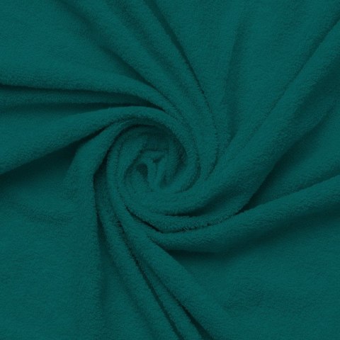 Prześcieradło frotte z gumką 90x200 zielone butelkowe 34 Premium Prześcieradło frotte z gumką 90x200 zielone butelkowe 34 Premium