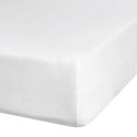 Prześcieradło jersey 4 z gumką 160x200 białe na wysoki materac 30 cm 190 g/m2 Eurofirany Prześcieradło jersey 4 z gumką 160x200 białe na wysoki materac 30 cm 190 g/m2 Eurofirany