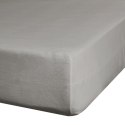 Prześcieradło jersey 4 z gumką 220x200 srebrne na wysoki materac 30 cm 190 g/m2 Eurofirany Prześcieradło jersey 4 z gumką 220x200 srebrne na wysoki materac 30 cm 190 g/m2 Eurofirany