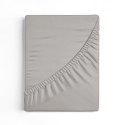 Prześcieradło jersey 4 z gumką 220x200 srebrne na wysoki materac 30 cm 190 g/m2 Eurofirany Prześcieradło jersey 4 z gumką 220x200 srebrne na wysoki materac 30 cm 190 g/m2 Eurofirany