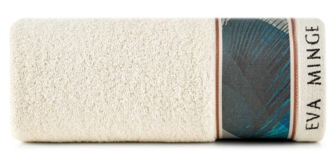 Ręcznik Eva 3 30x50 kremowy frotte 485 g/m2 frotte Eva Minge Eurofirany Ręcznik Eva 3 30x50 kremowy frotte 485 g/m2 frotte Eva Minge Eurofirany