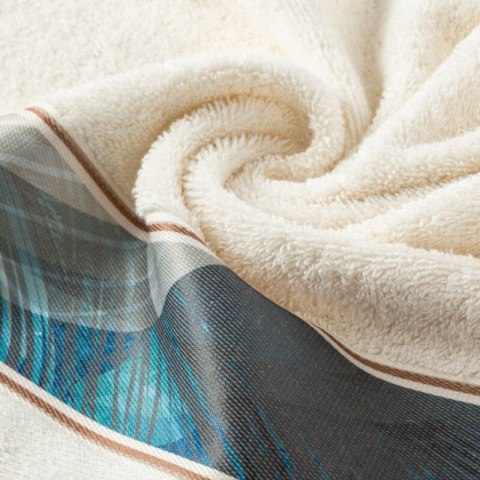 Ręcznik Eva 3 30x50 kremowy frotte 485 g/m2 frotte Eva Minge Eurofirany Ręcznik Eva 3 30x50 kremowy frotte 485 g/m2 frotte Eva Minge Eurofirany