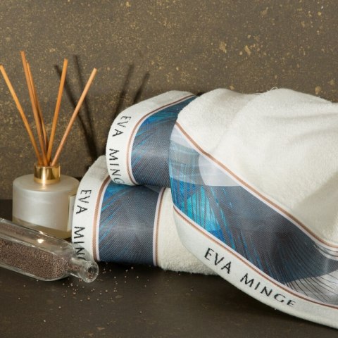 Ręcznik Eva 3 30x50 kremowy frotte 485 g/m2 frotte Eva Minge Eurofirany Ręcznik Eva 3 30x50 kremowy frotte 485 g/m2 frotte Eva Minge Eurofirany