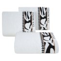 Ręcznik Eva 6 50x90 biały frotte 485 g/m2 frotte Eva Minge Eurofirany Ręcznik Eva 6 50x90 biały frotte 485 g/m2 frotte Eva Minge Eurofirany