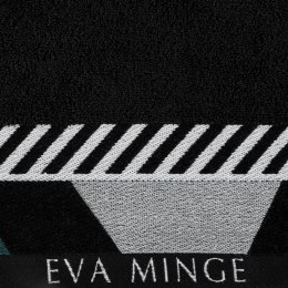 Ręcznik Eva 7 70x140 czarny frotte 485 g/m2 frotte Eva Minge Eurofirany