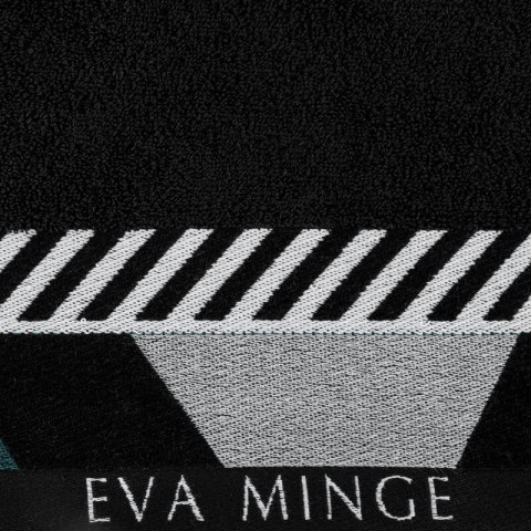 Ręcznik Eva 7 70x140 czarny frotte 485 g/m2 frotte Eva Minge Eurofirany Ręcznik Eva 7 70x140 czarny frotte 485 g/m2 frotte Eva Minge Eurofirany