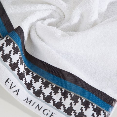 Ręcznik Eva 8 30x50 biały frotte 485 g/m2 frotte Eva Minge Eurofirany Ręcznik Eva 8 30x50 biały frotte 485 g/m2 frotte Eva Minge Eurofirany