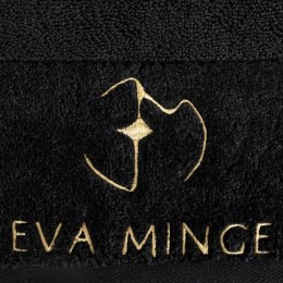 Ręcznik Gaja 30x50 czarny frotte 550 g/m2 frotte Eva Minge Eurofirany
