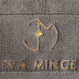 Ręcznik Gaja 70x140 srebrny frotte 550 g/m2 frotte Eva Minge Eurofirany