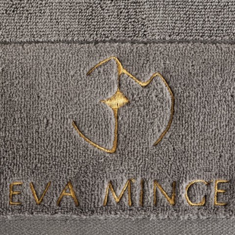 Ręcznik Gaja 70x140 srebrny frotte 550 g/m2 frotte Eva Minge Eurofirany Ręcznik Gaja 70x140 srebrny frotte 550 g/m2 frotte Eva Minge Eurofirany