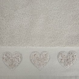 Ręcznik Kamila 50X90 szary 500 g/m2 Eurofirany
