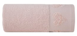 Ręcznik Kamila 70X140 pudrowy 500 g/m2 Eurofirany