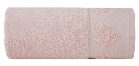 Ręcznik Kamila 70X140 pudrowy 500 g/m2 Eurofirany Ręcznik Kamila 70X140 pudrowy 500 g/m2 Eurofirany
