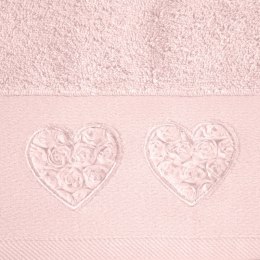 Ręcznik Kamila 70X140 pudrowy 500 g/m2 Eurofirany