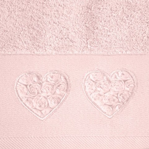 Ręcznik Kamila 70X140 pudrowy 500 g/m2 Eurofirany Ręcznik Kamila 70X140 pudrowy 500 g/m2 Eurofirany