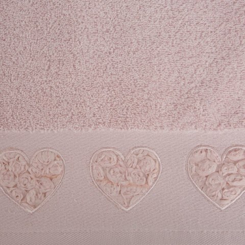 Ręcznik Kamila 70X140 pudrowy 500 g/m2 Eurofirany Ręcznik Kamila 70X140 pudrowy 500 g/m2 Eurofirany