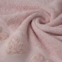 Ręcznik Kamila 70X140 pudrowy 500 g/m2 Eurofirany Ręcznik Kamila 70X140 pudrowy 500 g/m2 Eurofirany