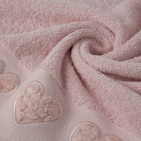 Ręcznik Kamila 70X140 pudrowy 500 g/m2 Eurofirany Ręcznik Kamila 70X140 pudrowy 500 g/m2 Eurofirany